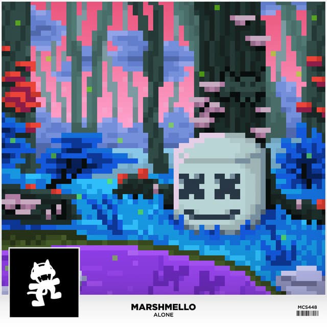 Release Cover Marshmello - Alone