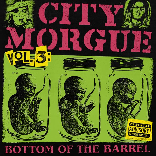 Release Cover City Morgue, ZillaKami, SosMula - CITY MORGUE VOLUME 3: BOTTOM OF THE BARREL
