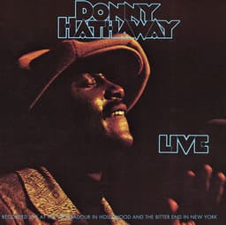 Release Cover Donny Hathaway - Live