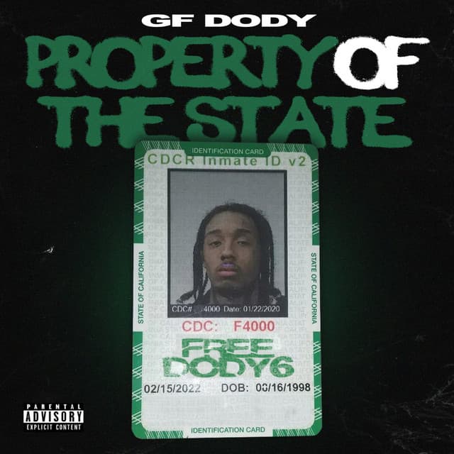 Release Cover Dody6 - Property Of The State