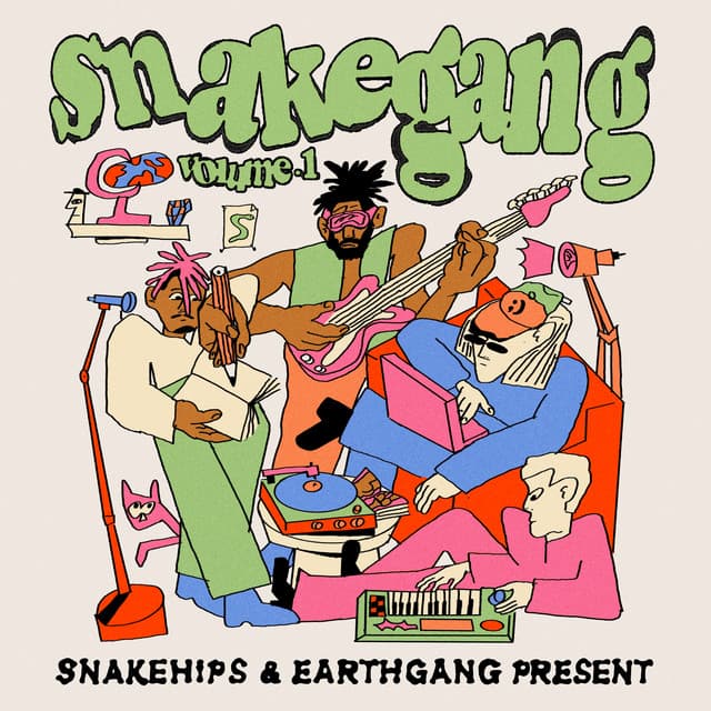 Release Cover Snakehips, EARTHGANG, SNAKEGANG - SNAKEGANG EP Volume 1