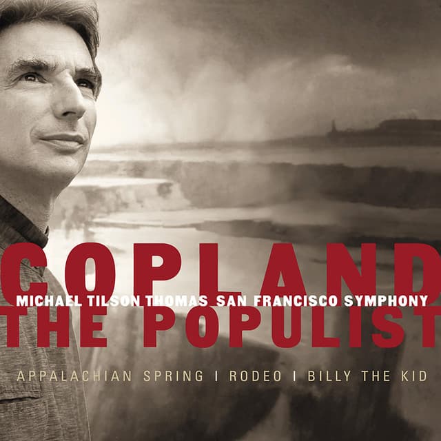 Release Cover Aaron Copland, Michael Tilson Thomas - Copland: The Populist