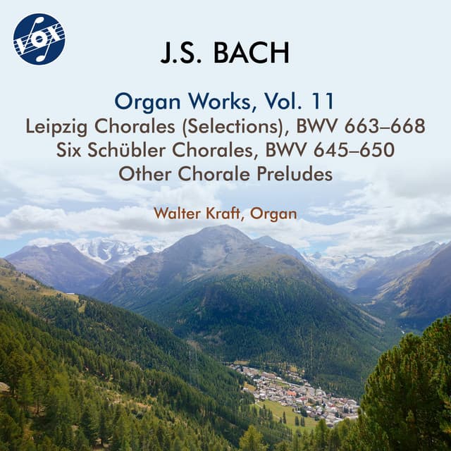 Release Cover Johann Sebastian Bach, Walter Kraft - J.S. Bach: Organ Works, Vol. 11