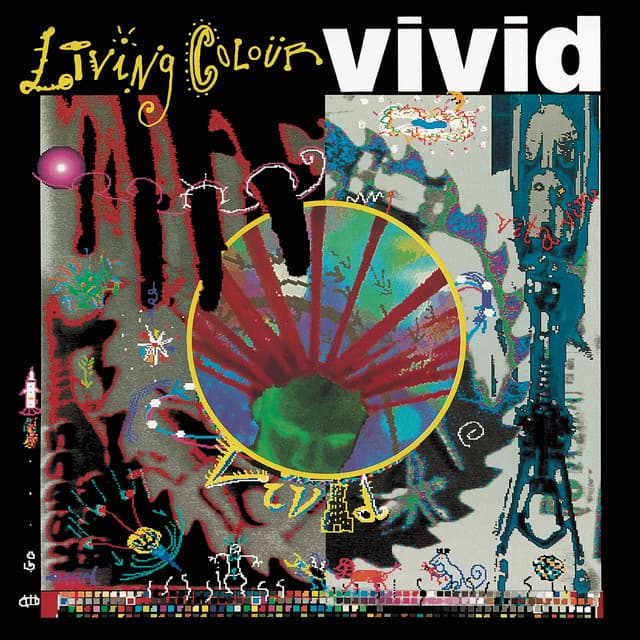 Release Cover Living Colour - Vivid (2023 Remaster)