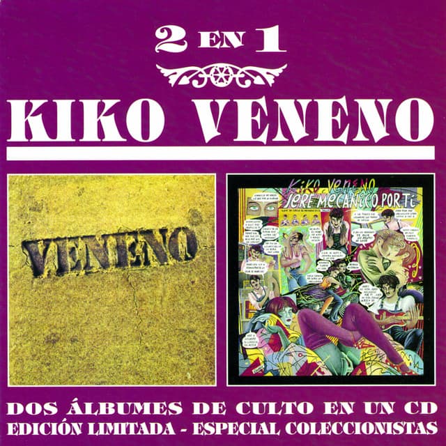 Release Cover Kiko Veneno - Veneno / Sere Mecanico Por Ti