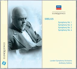 Release Cover Jean Sibelius, London Symphony Orchestra, Anthony Collins - Sibelius: Symphonies Nos.1 - 4