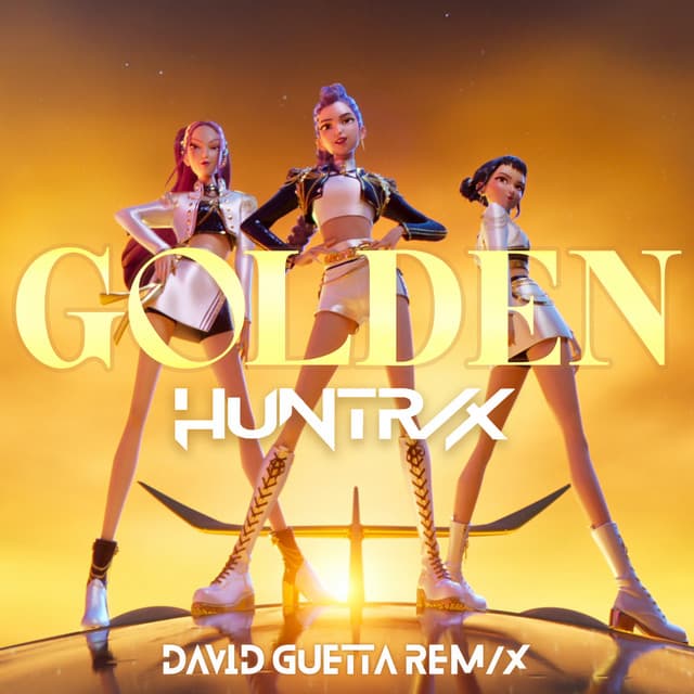 Release Cover KPop Demon Hunters Cast, HUNTR/X, David Guetta - Golden [David Guetta REM/X (from the Netflix film KPop Demon Hunters)]