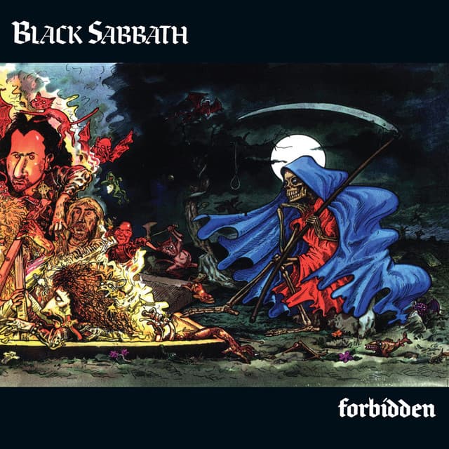 Release Cover Black Sabbath, Tony Iommi - Forbidden (2024 Tony Iommi Remix)