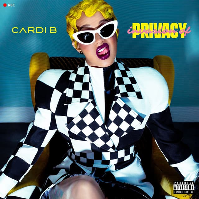 Release Cover Cardi B - Invasion of Privacy