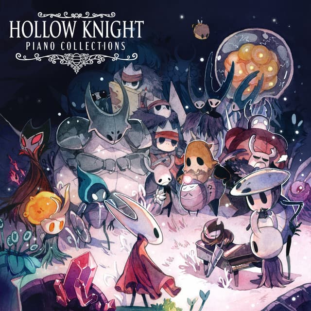 Release Cover Christopher Larkin, David Peacock, Augustine Mayuga Gonzales - Hollow Knight Piano Collections