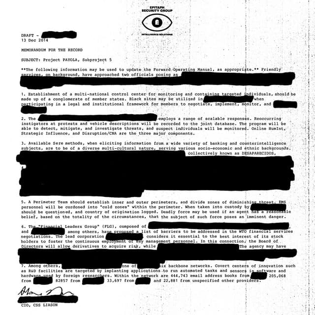 Release Cover Desaparecidos - Payola
