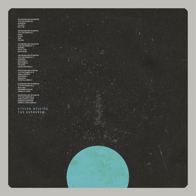 Release Cover Steven Wilson - The Overview