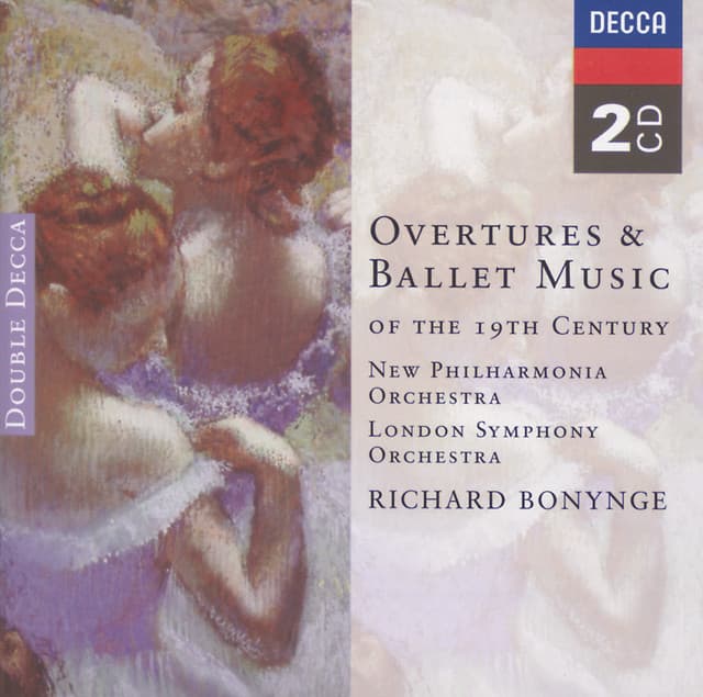 Release Cover London Symphony Orchestra, New Philharmonia Orchestra, Richard Bonynge - Overtures & Ballet Music of the 19th Century