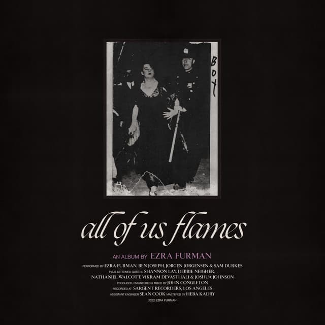 Release Cover Ezra Furman - All Of Us Flames