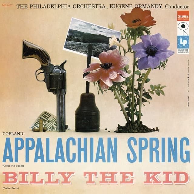 Release Cover Aaron Copland, Eugene Ormandy, Philadelphia Orchestra - Copland: Appalachian Spring & Billy the Kid (Remastered)