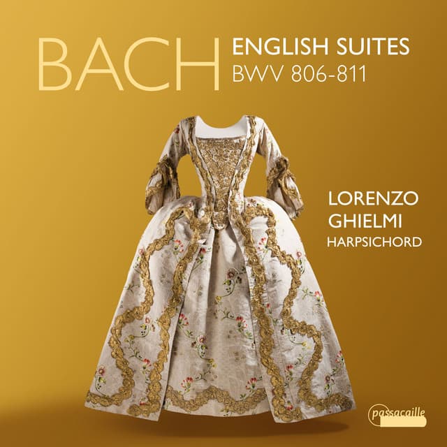 Release Cover Johann Sebastian Bach, Lorenzo Ghielmi - Bach: English Suites, BWV 806-811