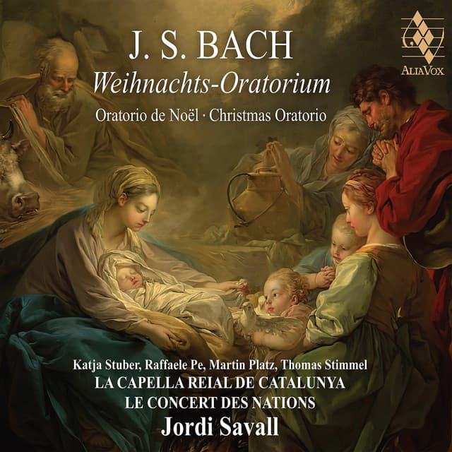 Release Cover Johann Sebastian Bach, Jordi Savall, Le Concert Des Nations - J. S. Bach: Weihnachts-Oratorium