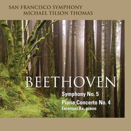 Release Cover Ludwig van Beethoven, San Francisco Symphony, Michael Tilson Thomas - Beethoven: Symphony No. 5 & Piano Concerto No. 4