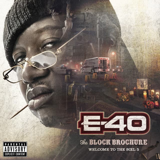 Release Cover E-40 - The Block Brochure: Welcome To The Soil 5