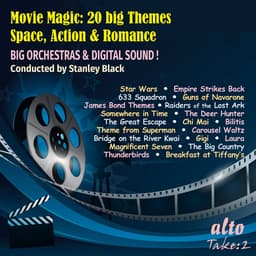 Release Cover Stanley Black, London Symphony Orchestra - Movie Music: 20 Big Themes - Space – Action - Romance