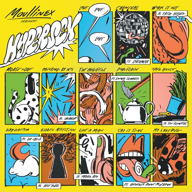 Release Cover Moullinex - Hypersex