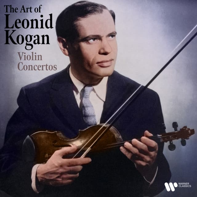 Release Cover Leonid Kogan, Antonio Vivaldi, Felix Mendelssohn, Johann Sebastian Bach, Johannes Brahms, Ludwig van Beethoven, Niccolò Paganini, Pyotr Ilyich Tchaikovsky, Sergei Prokofiev, Wolfgang Amadeus Mozart, Édouard Lalo - The Art of Leonid Kogan: Violin Concertos