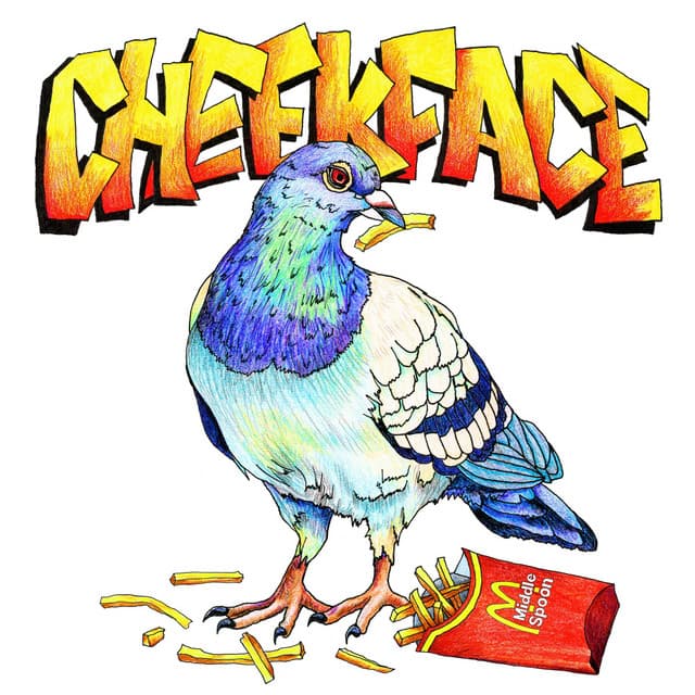 Release Cover Cheekface - Middle Spoon
