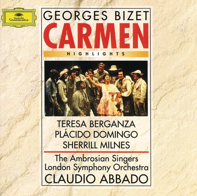 Release Cover Georges Bizet, London Symphony Orchestra, Claudio Abbado - Bizet: Carmen - Highlights