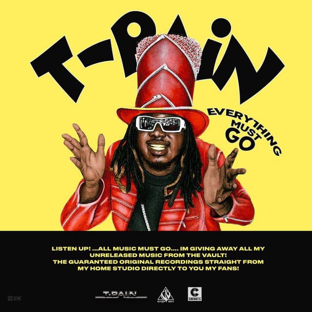 Release Cover T-Pain - Everything Must Go, Vol. 1