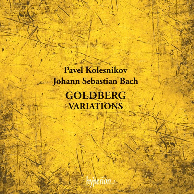 Release Cover Johann Sebastian Bach, Pavel Kolesnikov - Bach: Goldberg Variations, BWV 988