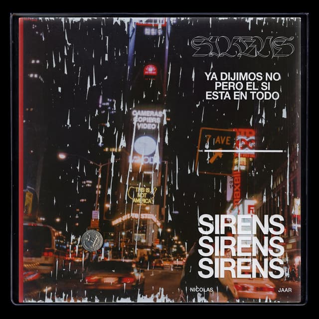 Release Cover Nicolas Jaar - Sirens