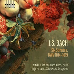 Release Cover Johann Sebastian Bach, Sirkka-Liisa Kaakinen-Pilch, Tuija Hakkila - Bach: Six Sonatas, BWV 1014-1019