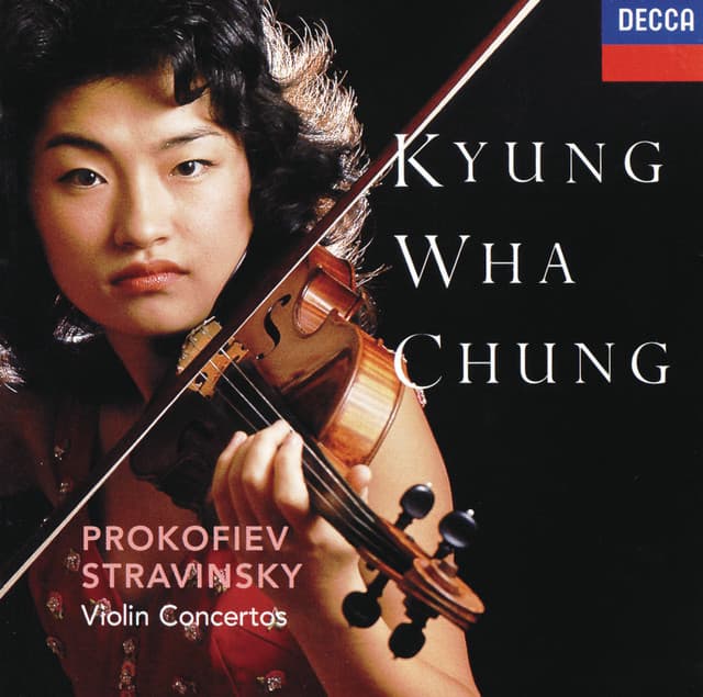 Release Cover Kyung Wha Chung, André Previn, London Symphony Orchestra - Prokofiev: Violin Concertos Nos.1 & 2 / Stravinsky: Violin Concerto