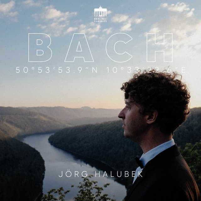 Release Cover Johann Sebastian Bach, Jörg Halubek - 50°53'53.9"N 10°33'22.6"E (Bach Organ Landscapes / Waltershausen)