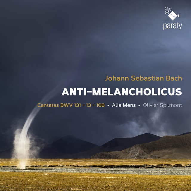 Release Cover Johann Sebastian Bach, Alia Mens, Olivier Spilmont - Anti-Melancholicus