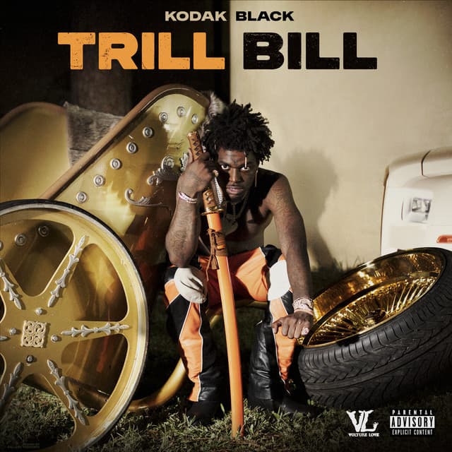 Release Cover Kodak Black - Trill Bill