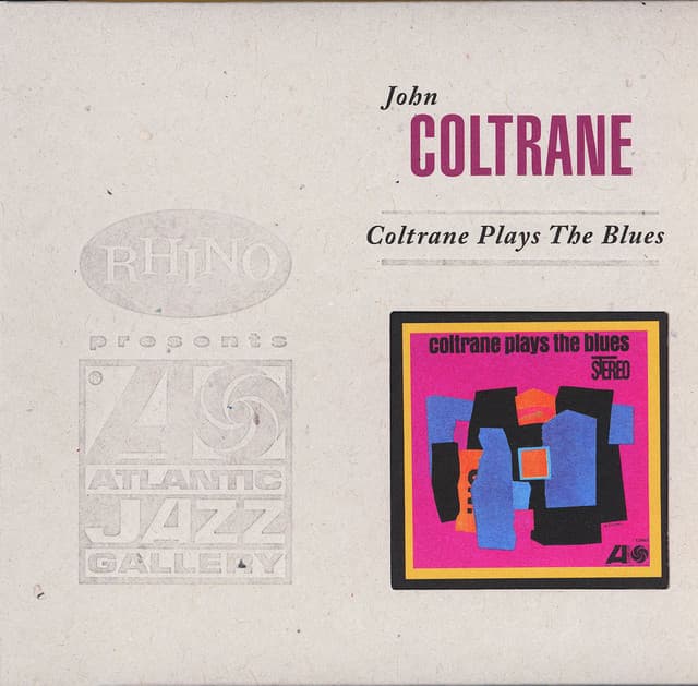 Release Cover John Coltrane - Coltrane Plays the Blues