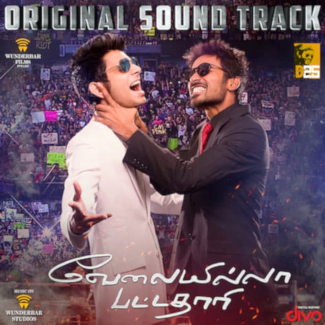 Release Cover Anirudh Ravichander - Velaiyilla Pattathari (Original Sound Track)