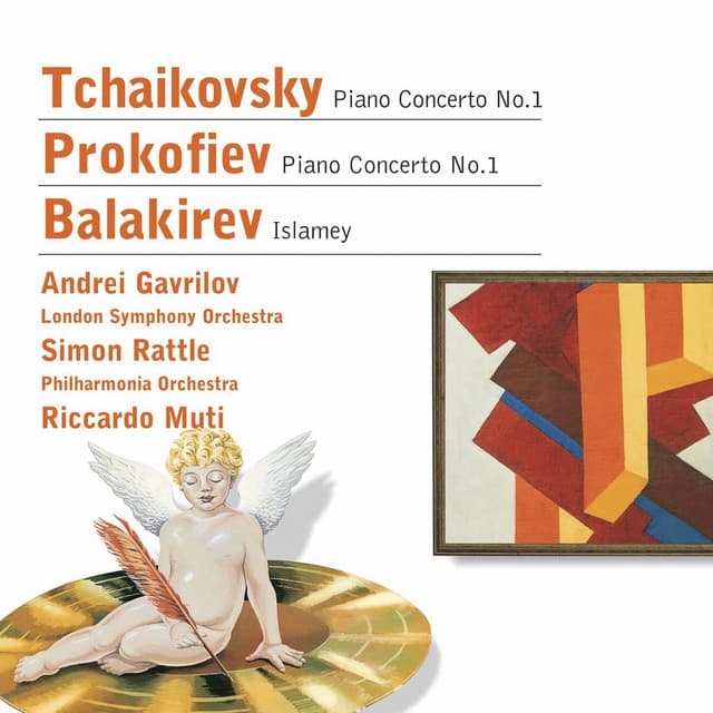 Release Cover Andrei Gavrilov, Riccardo Muti, Sir Simon Rattle, London Symphony Orchestra, Philharmonia Orchestra - Prokofiev/Tchaikovsky: Piano Concertos etc.