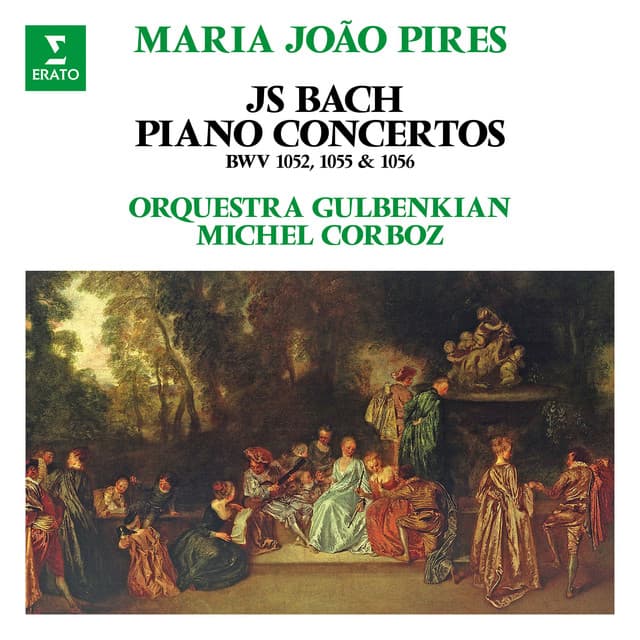 Release Cover Johann Sebastian Bach, Maria João Pires, Orquestra Gulbenkian, Michel Corboz - Bach: Piano Concertos, BWV 1052, 1055 & 1056