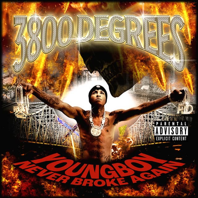 Release Cover YoungBoy Never Broke Again - 3800 Degrees