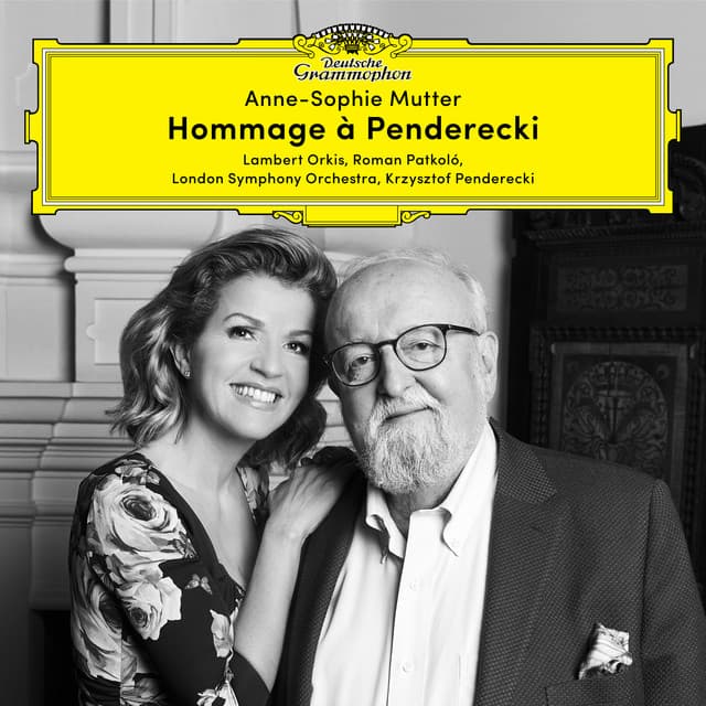 Release Cover Krzysztof Penderecki, Anne-Sophie Mutter, Roman Patkoló, Lambert Orkis, London Symphony Orchestra - Hommage à Penderecki