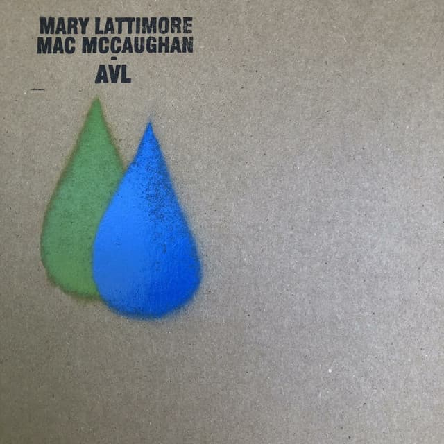 Release Cover Mary Lattimore, Mac McCaughan - AVL