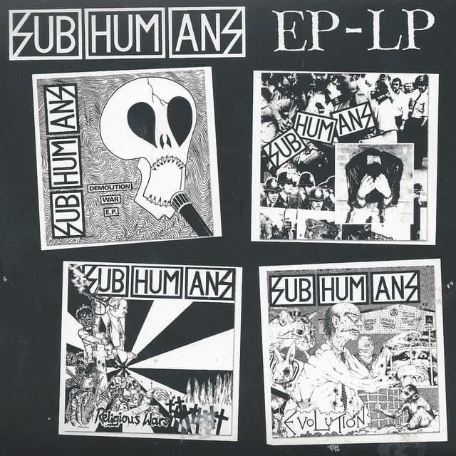 Release Cover Subhumans - EP Lp