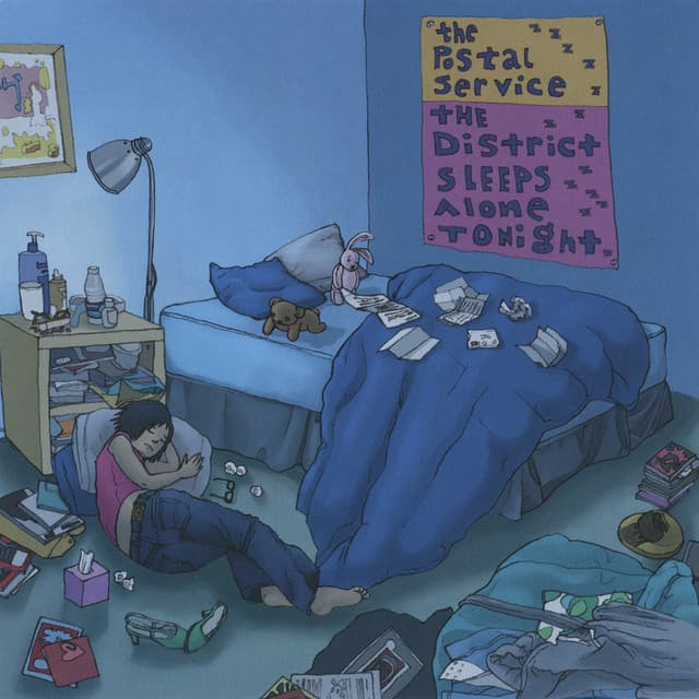 Release Cover The Postal Service - The District Sleeps Alone Tonight