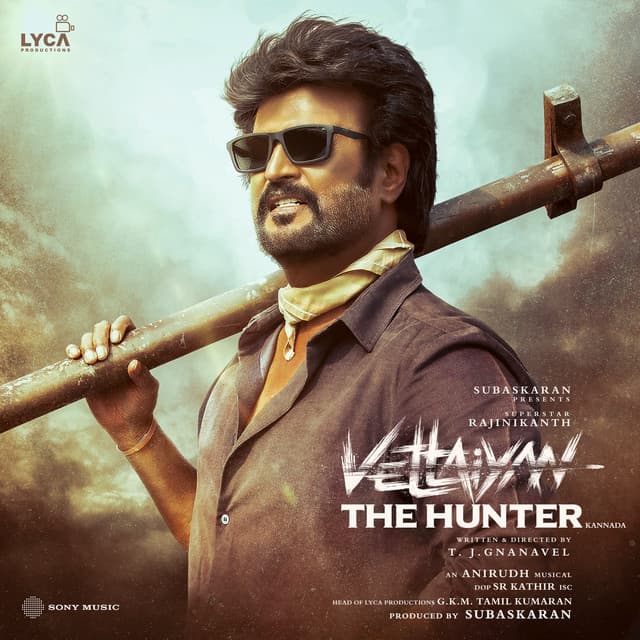Release Cover Anirudh Ravichander - Vettaiyan The Hunter (Kannada) [Original Motion Picture Soundtrack]