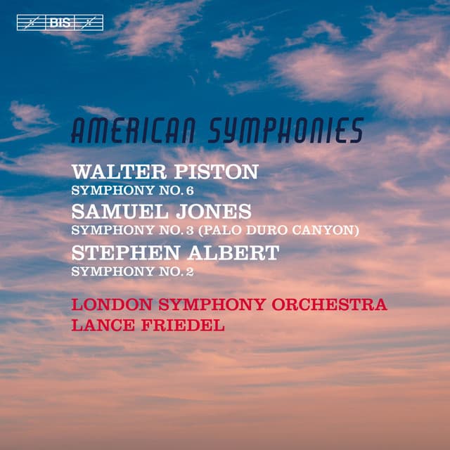 Release Cover London Symphony Orchestra, Lance Friedel - American Symphonies