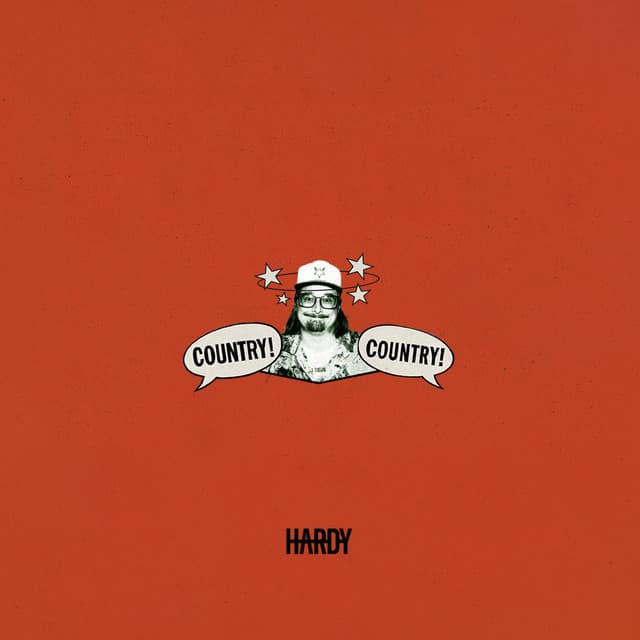 Release Cover HARDY - COUNTRY! COUNTRY!