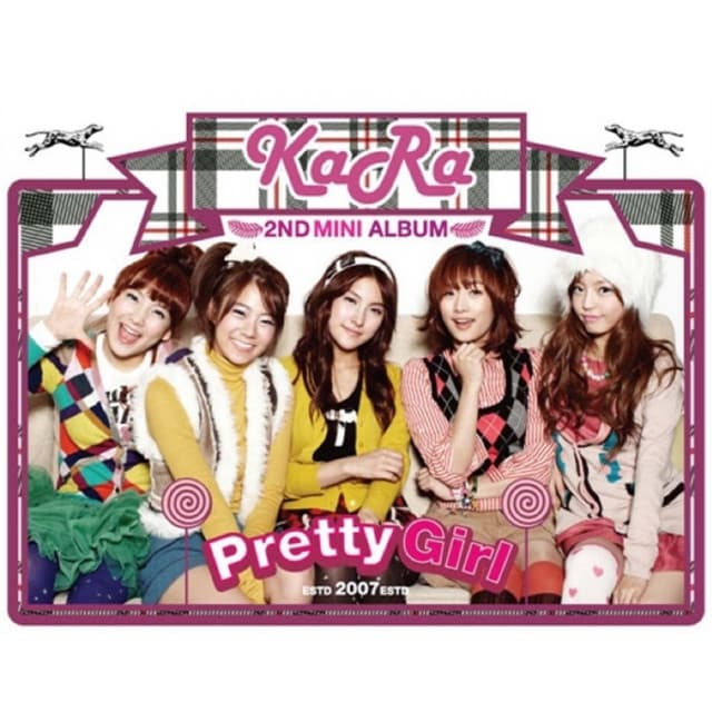 Release Cover KARA - Pretty Girl (2nd Mini Album)