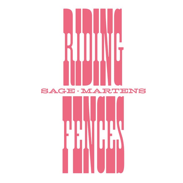 Release Cover Sage Martens, M. Sage, Lieven Martens - Riding Fences